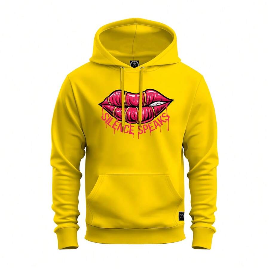 Men Sweatshirts - 黃色 - 查看 1