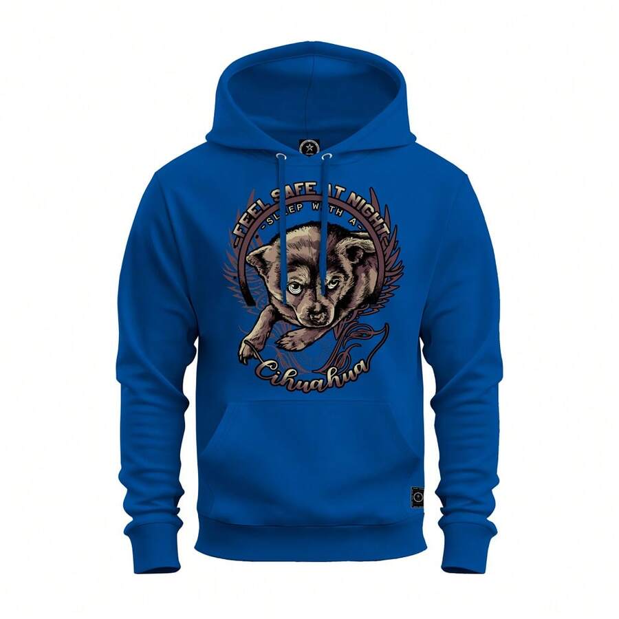 Men Sweatshirts - 藍色 - 查看 1