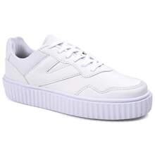 Women Wedge Sneakers - 白色 - 查看 3