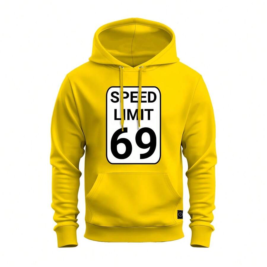 Men Sweatshirts - 黃色 - 查看 1