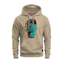 Men Sweatshirts - 米色 - 查看 1