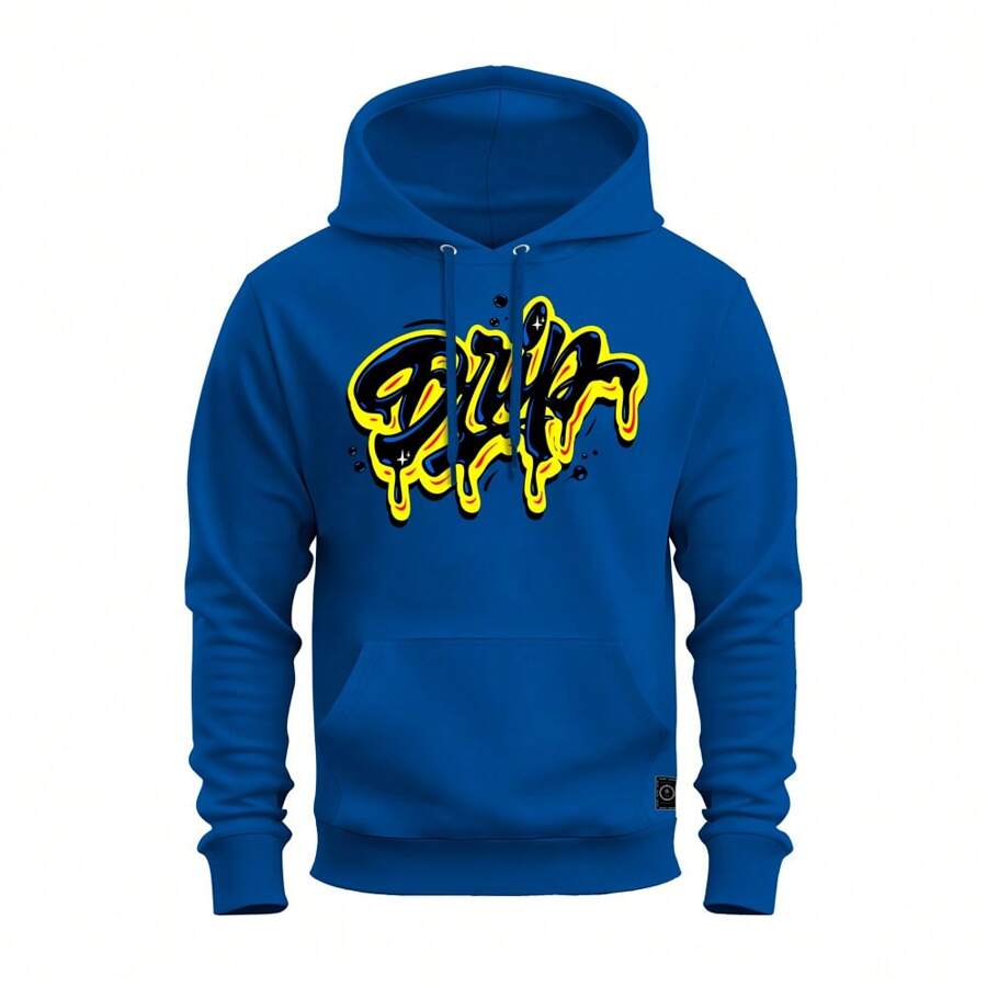 Men Sweatshirts - 藍色 - 查看 1