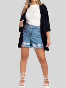 Women Kimonos - 紅色 - 查看 4