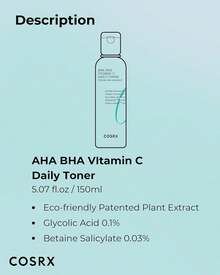 COSRX Refresh ABC Daily Toner (AHA BHA Vitamin C) SET 150ml*3 - White - View 4