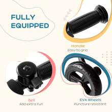 HOMCOM Kids Trike Toddler Tricycle Children Ride On 3 Wheels Bike For 1.5 - 4 Years - Pink - View 7