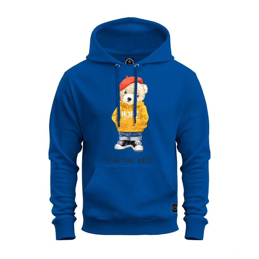 Men Sweatshirts - 藍色 - 查看 1