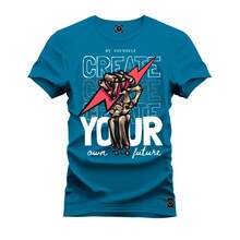 Men T-Shirts - Màu xanh lam - Xem 1