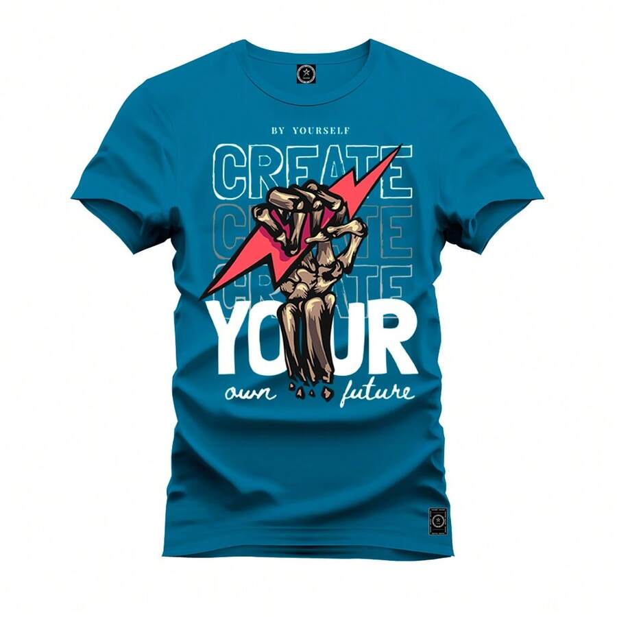 Men T-Shirts - Màu xanh lam - Xem 1