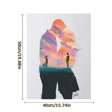 Partner - Paint By Numbers For Adults DIY Paint By Numbers Kits On Canvas Oil Painting Kits - 40*50-mate 4-frameless - View 2