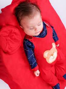 Baby Boys Bodysuits - Đỏ - Xem 2