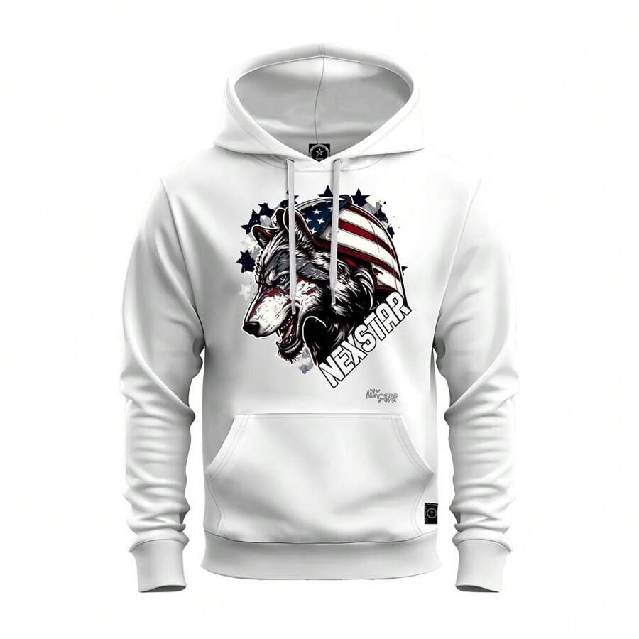Men Sweatshirts - 白色 - 查看 1