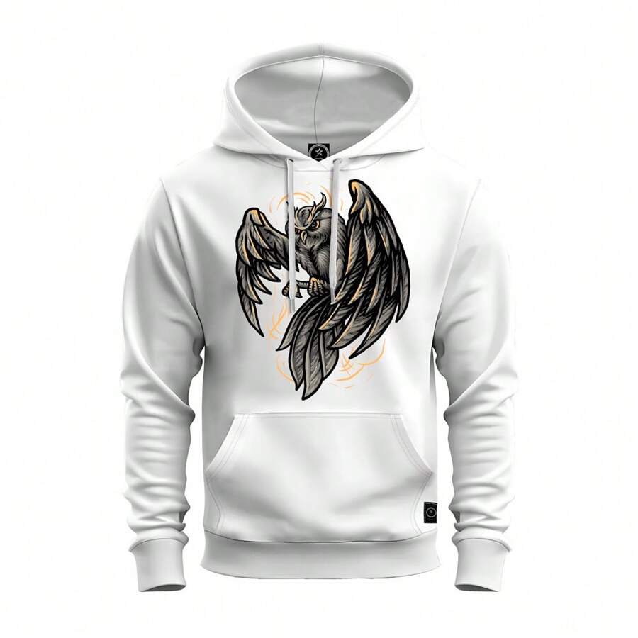 Men Sweatshirts - 白色 - 查看 1