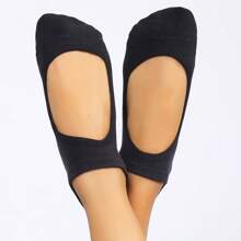Calcetines De Yoga Danza Pilates Antiderrapantes 5 Pares - Amarillo - Ver 3