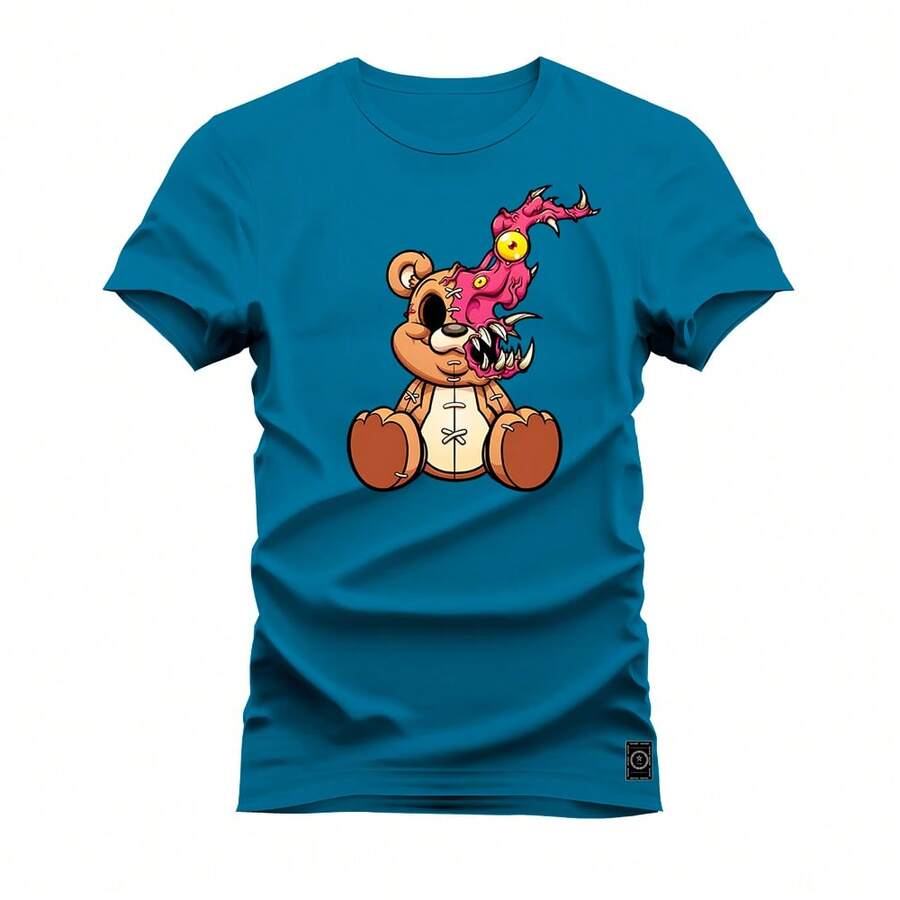 Men T-Shirts - Blue - View 1