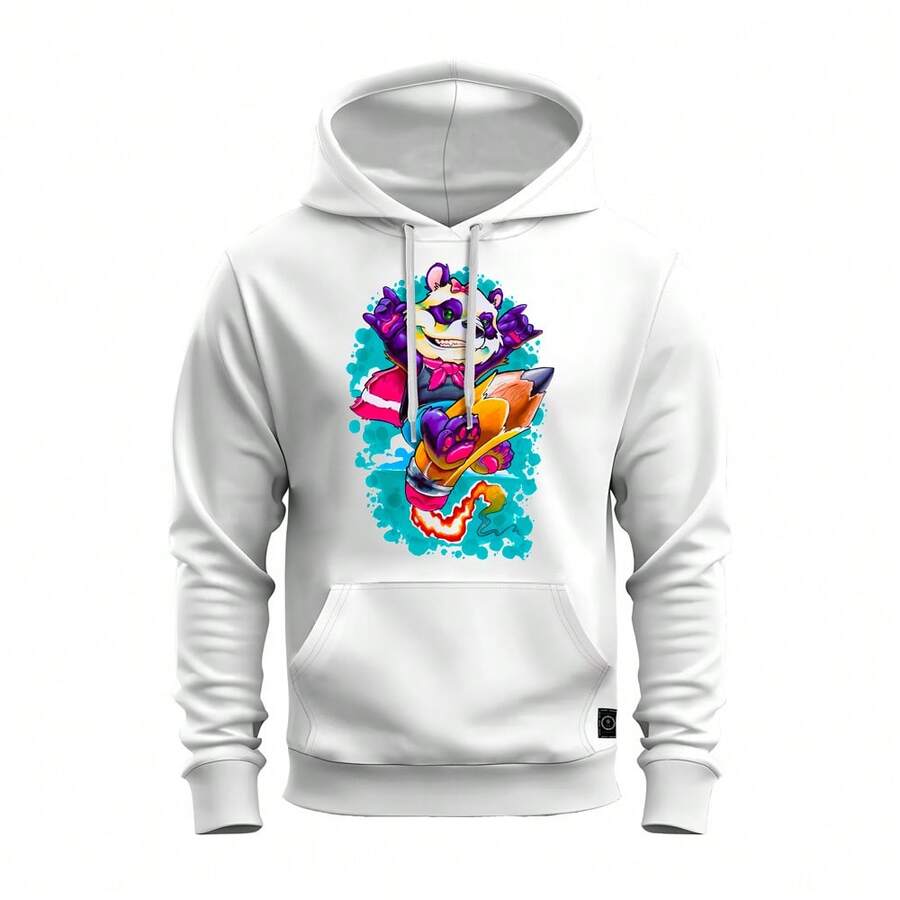Men Sweatshirts - 白色 - 查看 1