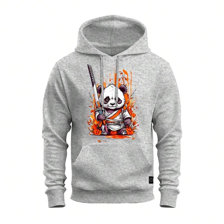 Men Sweatshirts - 灰色 - 查看 1