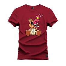 Men T-Shirts - Red - View 1