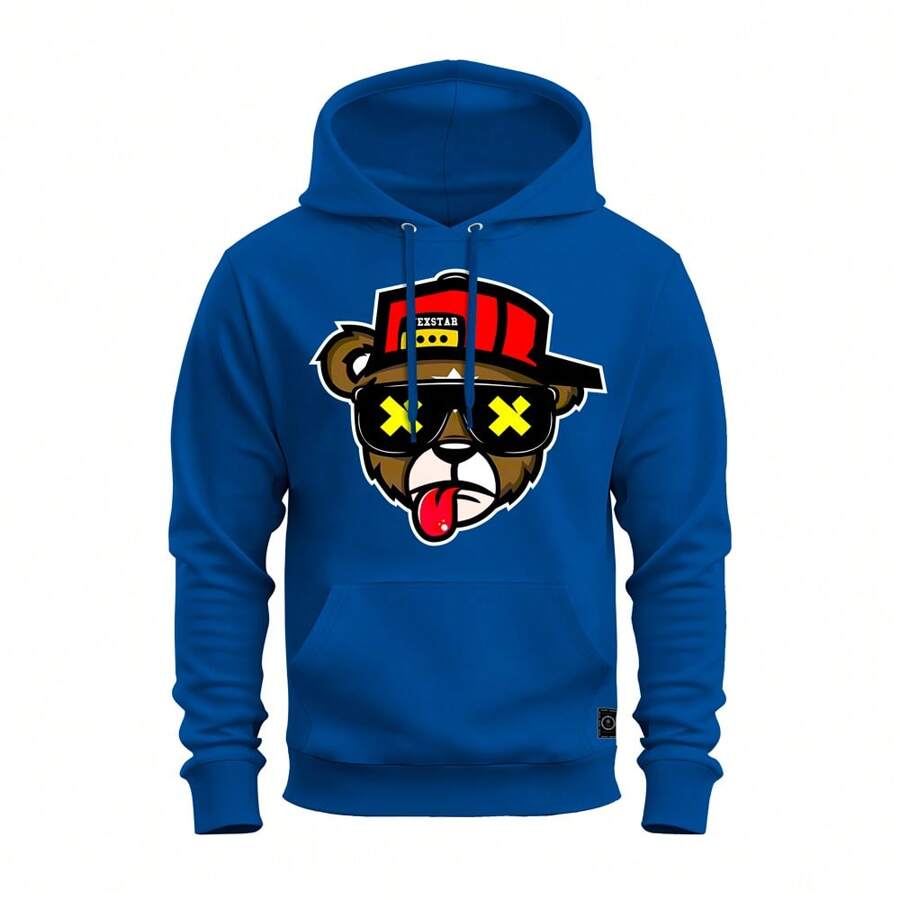 Men Sweatshirts - Màu xanh lam - Xem 1