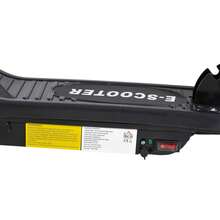 Monopattino Elettrico per Bambini Pieghevole da 120W, Velocità Max 12km/h e Portata 50kg, 74x36x69-91 cm, Nero - nero - Visualizzare 3