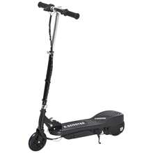 Monopattino Elettrico per Bambini Pieghevole da 120W, Velocità Max 12km/h e Portata 50kg, 74x36x69-91 cm, Nero - nero - Visualizzare 2