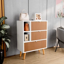 Sapateira/Aparador Com Portas E Gavetas Classic - JM3 MÓVEIS