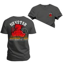 Men T-Shirts - 深灰色 - 查看 1