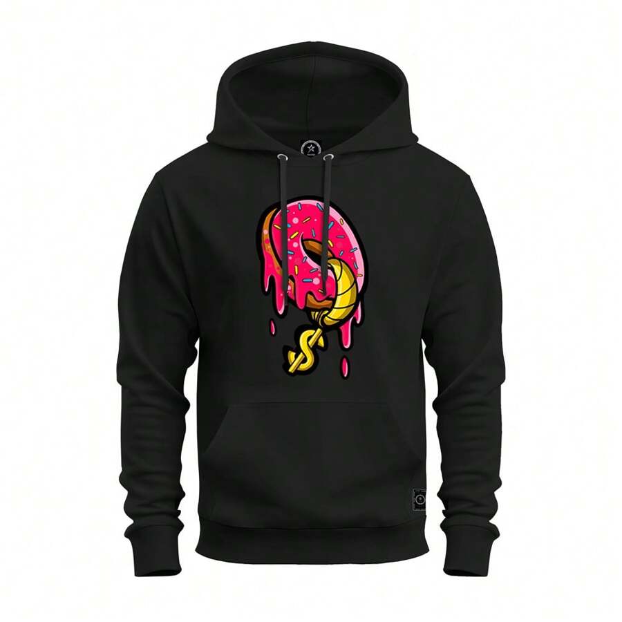 Men Sweatshirts - 黑色 - 查看 1