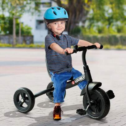 HOMCOM Kids Trike Toddler Tricycle Children Ride On 3 Wheels Bike For 1.5 - 4 Years