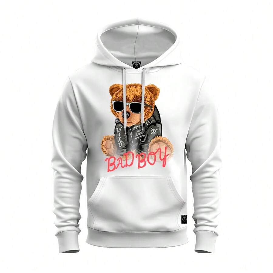 Men Sweatshirts - 白色 - 查看 1