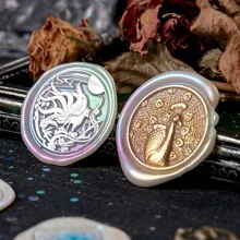 1 set di pasta colorata per timbri di ceralacca, pasta per lucidatura a fuoco per timbri, accessori per timbri con vernice a fuoco fai-da-te, decorazione per scrapbooking (blocco di cera non incluso), Ritorno a scuola