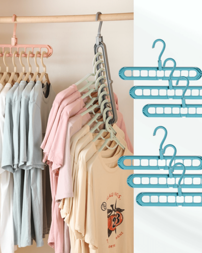 Cabide Mágico Organizador 9 Furos