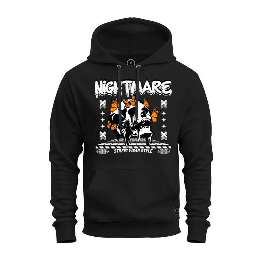 Men Sweatshirts - 黑色 - 查看 1