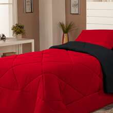 Duvets & Down Comforters - đỏ và đen - Xem 2
