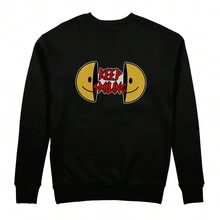 Men Plus Size T-Shirts - 黑色 - 查看 1