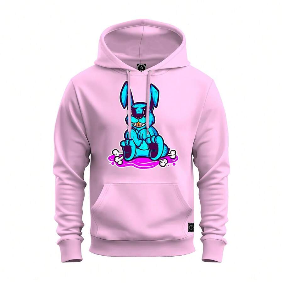 Men Sweatshirts - Màu Hồng baby - Xem 1