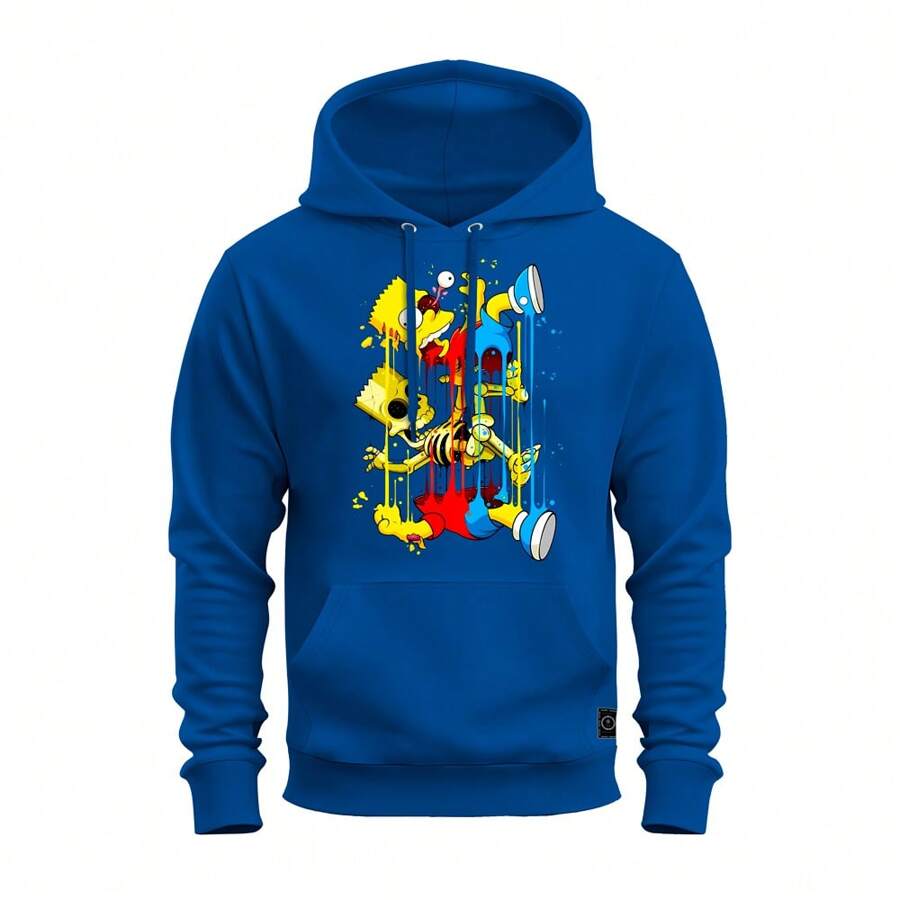 Men Sweatshirts - Màu xanh lam - Xem 1