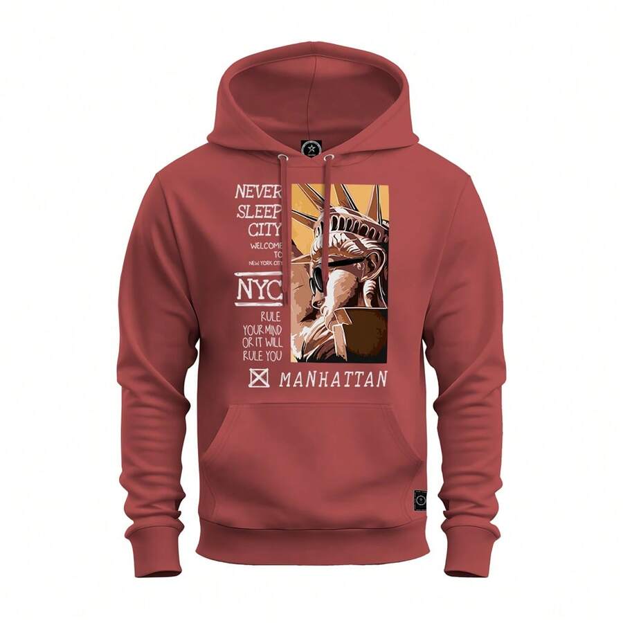 Men Sweatshirts - Đỏ - Xem 1