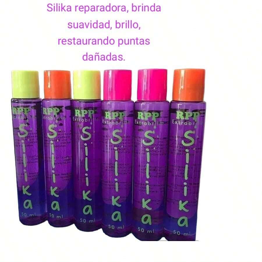 Silika protectora de calor para cabello - transparente - Ver 1