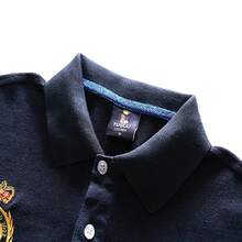 Playera Tipo Polo Calidad Moda Casual Fashion 607012 Xsh - Negro - Ver 5