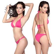 Sexy Micro Swimsuit Bikini And Thin Straps Beach