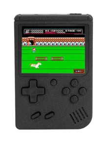 Mini video Game Retro Portátil Com 400 Jogos Classicos Console GameBoy Portátil Multicolor Original Envio Imediato - Multicolorido - Visão 2