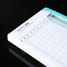 Máquina Cortadora De Papel Guillotina Para Hogar, Oficina Y Escuela - Blanco - Ver 11