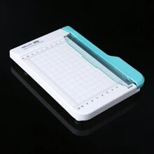 Máquina Cortadora De Papel Guillotina Para Hogar, Oficina Y Escuela - Blanco - Ver 7