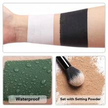 UCANBE Face Body Paint Stick, Makeup Eye Black Sticks For Sports, Foundation Face Painting Kit For HalloweenSpecial Effects Cosplay SFX Costume Stage - trắng - Xem 3