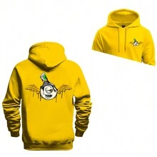 Men Sweatshirts - Màu vàng - Xem 1