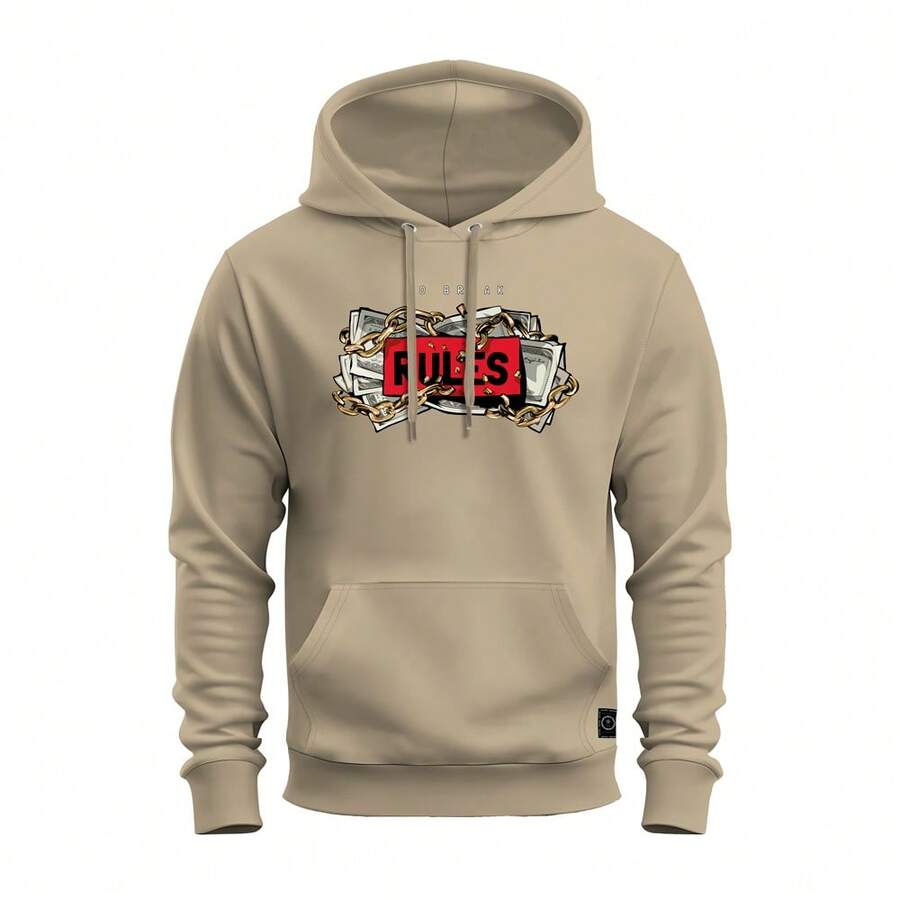 Men Sweatshirts - 米色 - 查看 1