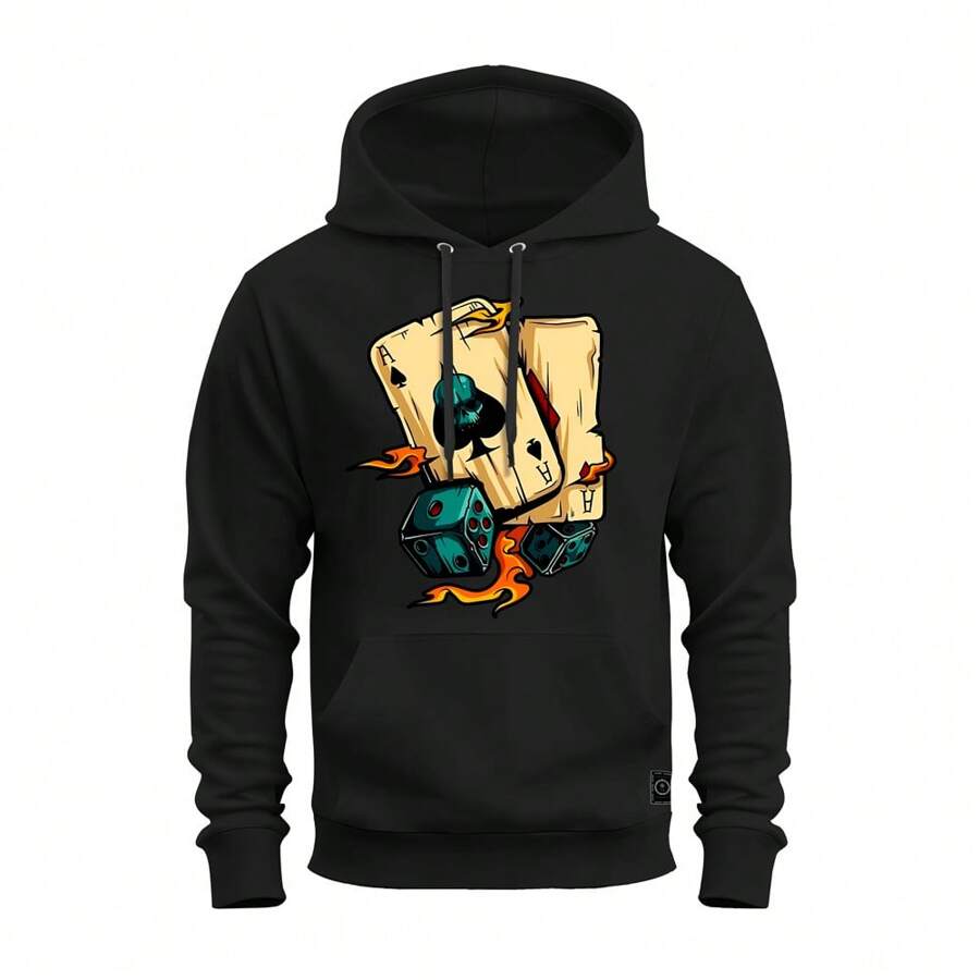 Men Sweatshirts - 黑色 - 查看 1