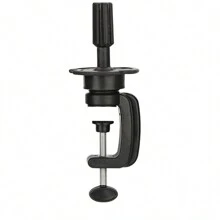 Black Mannequin Head Tripod Hairdressing Training Clamp, Hair Wig Stand For Cosmetology, Salon, Hair Styling Tools - Black - View 5