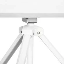 HOMCOM Telo Proiettore da 120" Formato 4:3 in Tessuto a Rete, Plastica e Metallo con Treppiedi, 244x183 cm, Bianco - Bianco - Visualizzare 8