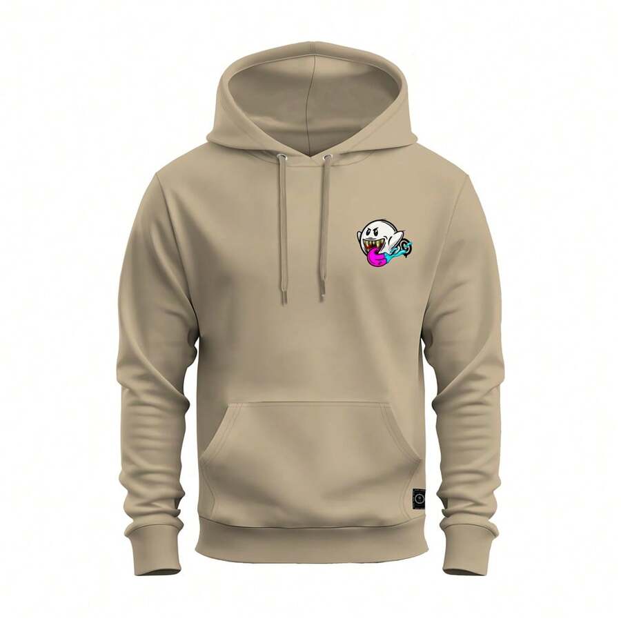 Men Sweatshirts - 米色 - 查看 1